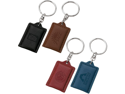 Leather keyring